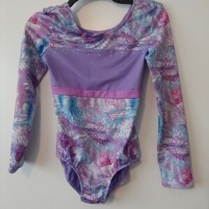 Cat & Jack Multicolor Leotard with Rhinestones